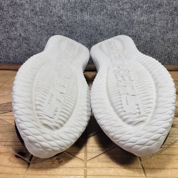 Skechers Slip Ins Shoes Mens Size 13 Delson 3.0 Roth Blue Sneaker Boat Style - Picture 9 of 11